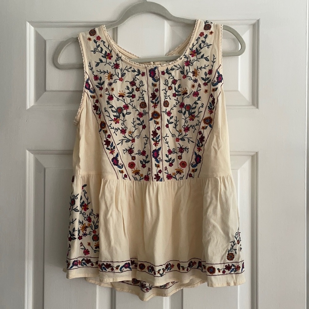 Umgee embroidered tank